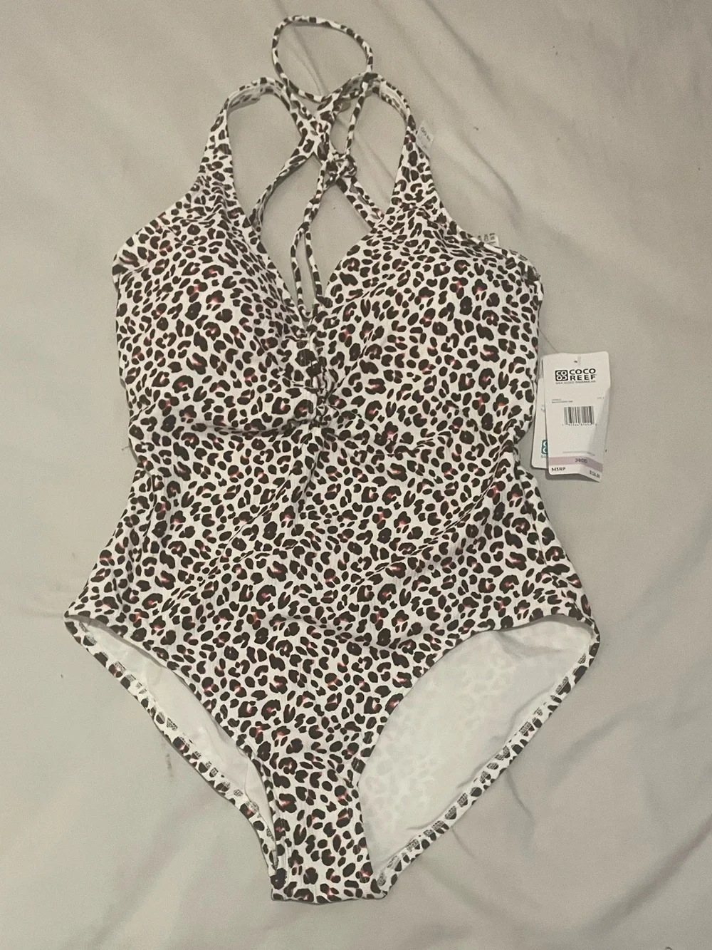 NWT Coco Reef leopard print one-piece - Picture 4 of 4